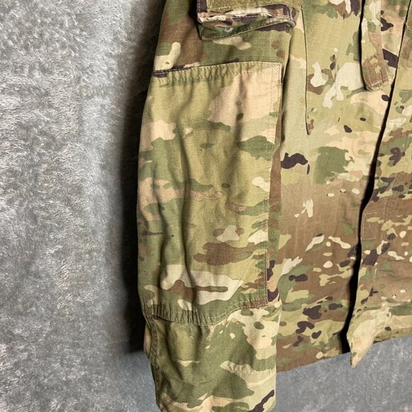 Tru Spec Women Military Army ACU OCP Scorpion Camo Full Zip Cargo Jacket M Long - Picture 4 of 13